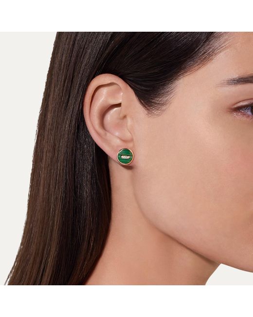 Boucles d'oreille Pom Pom Dot Pomellato en coloris Green