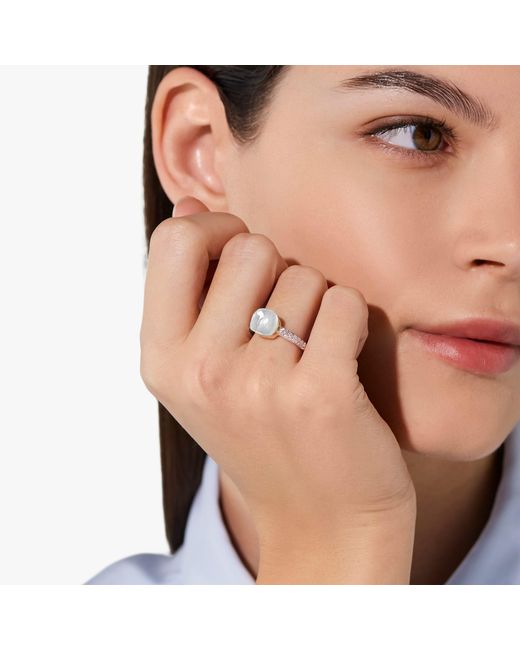 Pomellato White Nudo Petit Ring