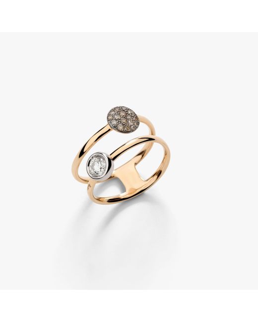 Anello Sabbia di Pomellato in Metallic