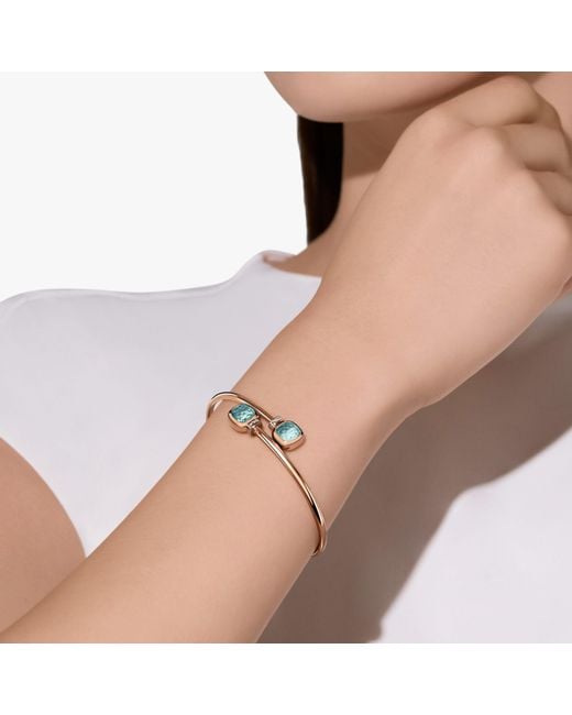 Pomellato Blue Nudo Mini Bangle
