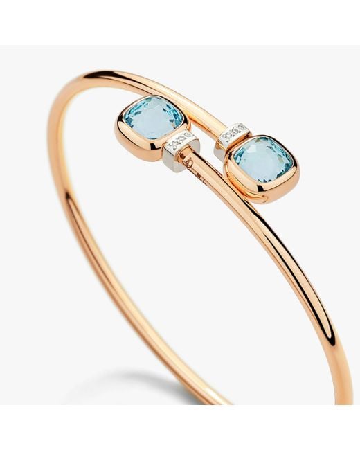 Pomellato Blue Nudo Mini Bangle