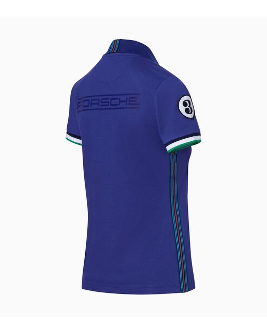 Porsche Design Blue Polo-Shirt Damen – MARTINI RACING®