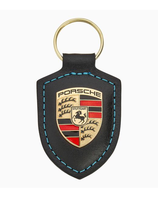 Porsche Design Black Schlüsselanhänger Wappen Charging Service