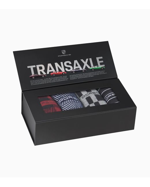 Porsche Design White Socken-Box 4er-Pack Unisex – Transaxle