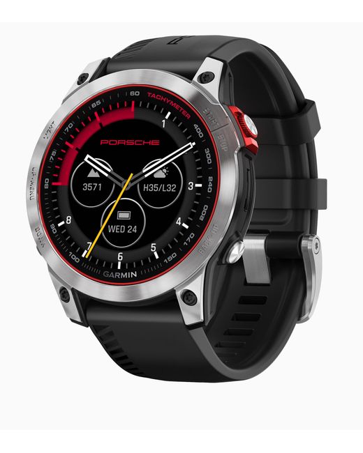 Porsche Design Black Smartwatch Porsche x Garmin® Epix 2
