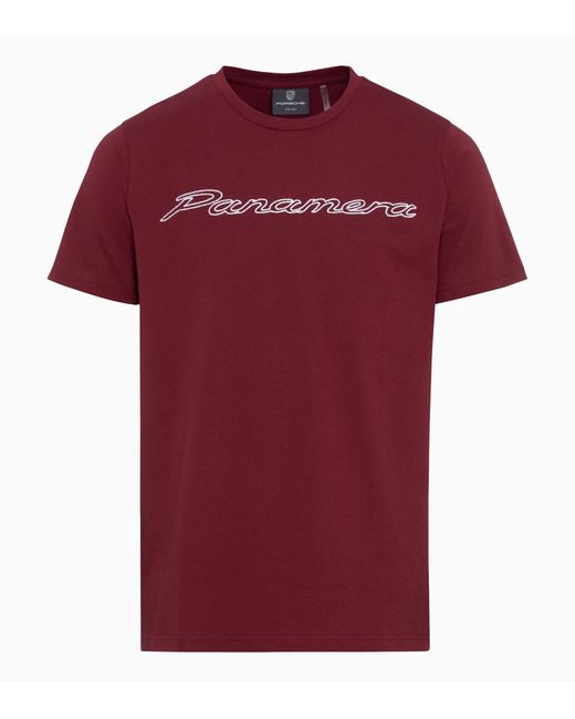 Porsche Design Red Unisex T-Shirt Panamera