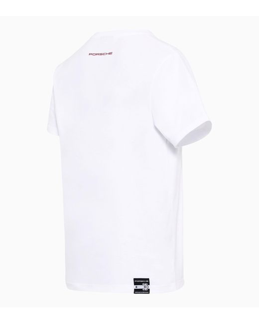 Porsche Design White T-Shirt Pleuel – Essential