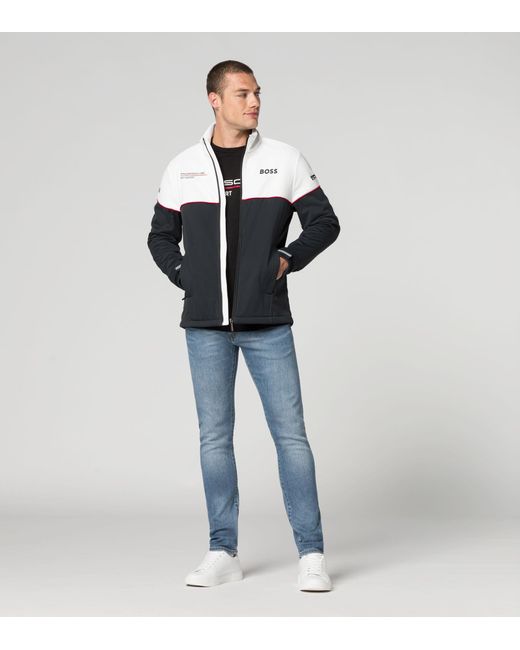 Porsche Design Blue Softshell-Jacke – Motorsport