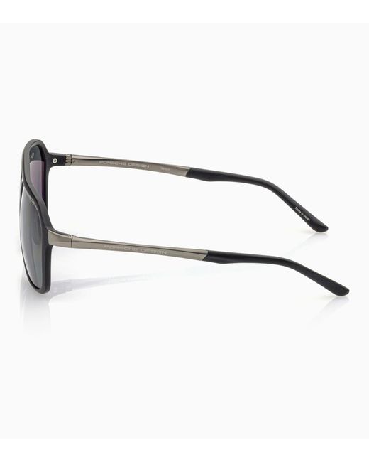 Porsche Design Black Sunglasses Flowing Titanium #3 for men