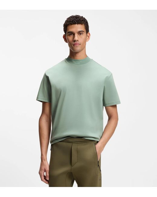 Porsche Lifestyle Green Regular‑Fit Shirt for men