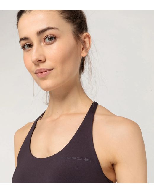 Porsche Lifestyle Purple Tank Top – Yoga Capsule Collection
