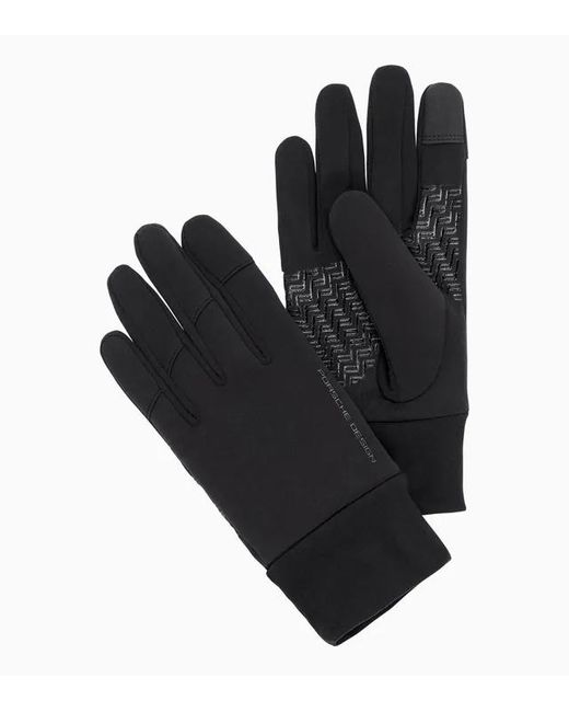 Porsche Design Black Functional Gloves for men