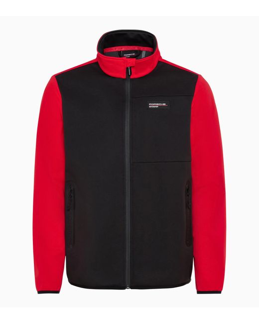 Porsche Lifestyle Red Softshell Jacket– Porsche Motorsport
