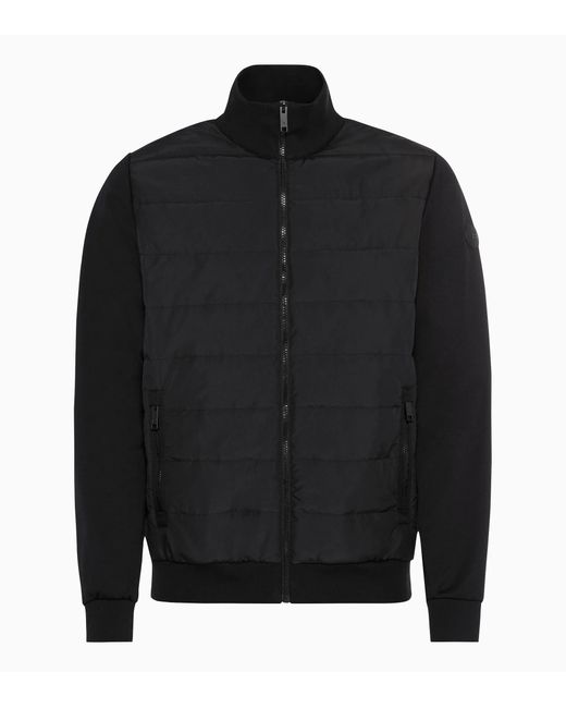 Porsche Design Black Hybrid Cardigan for men