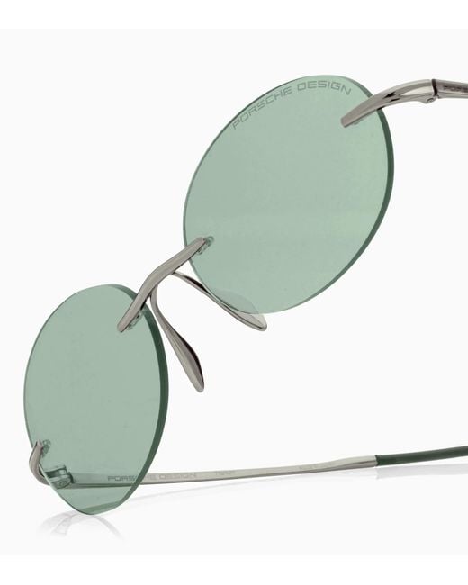 Porsche Design Green Sunglasses Liquid Titanium #7