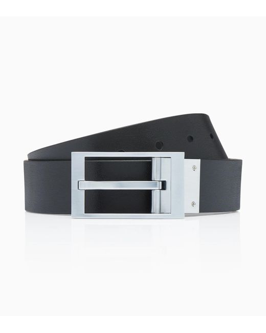 Porsche Design Blue Reversible Business Belt 35 for men