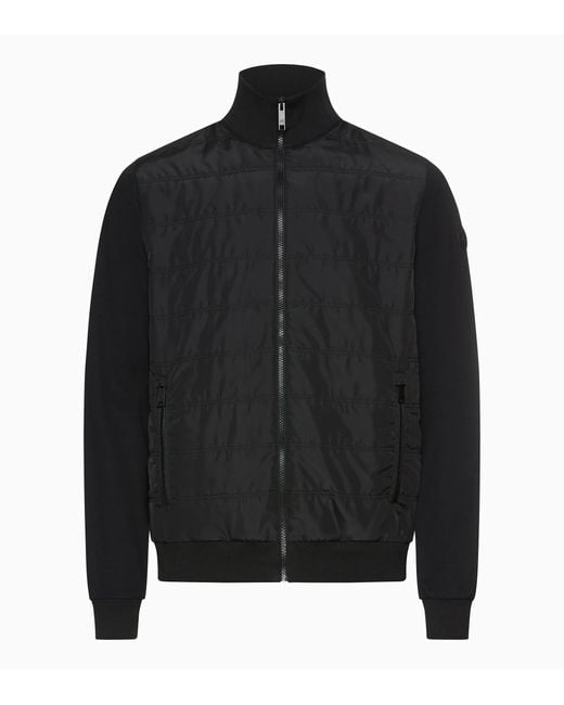 Porsche Design Black Hybrid Cardigan for men