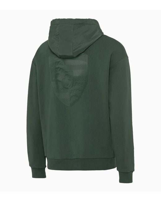 Porsche Lifestyle Green Hoodie – Essential