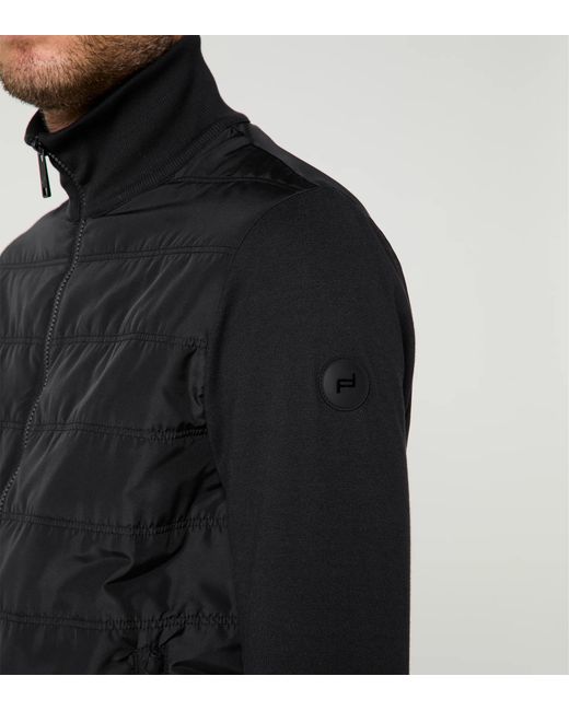 Porsche Design Black Hybrid Cardigan for men
