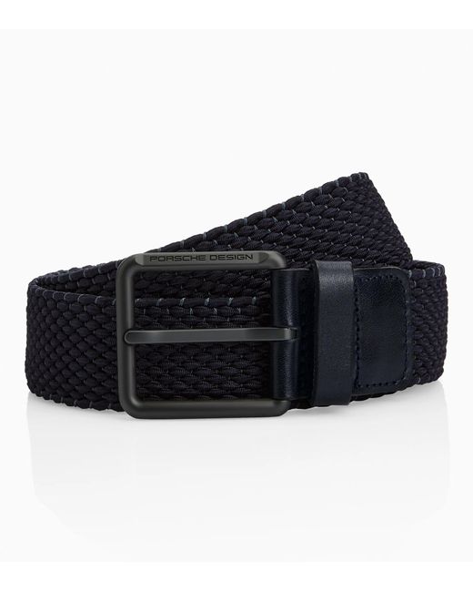 Porsche Design Blue Casual Pin Buckle Chino Belt for men