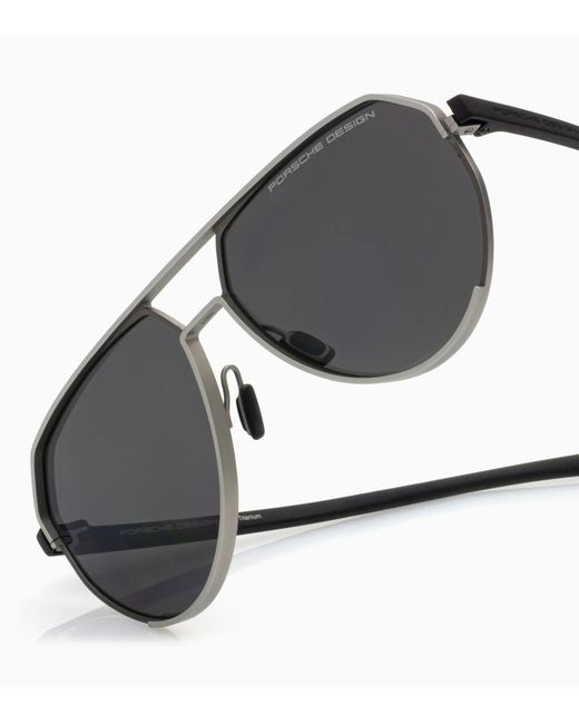 Porsche Design Black Sunglasses Targa #3 for men