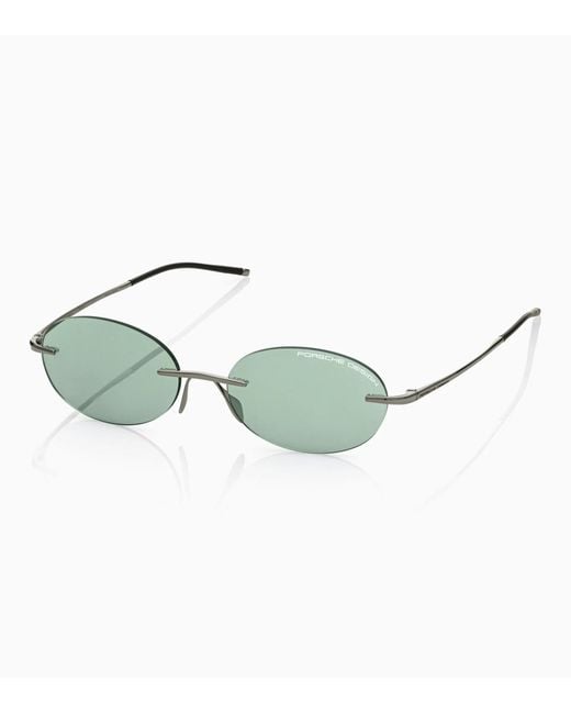 Porsche Design Green Sunglasses Liquid Titanium #7