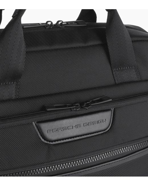 Porsche Design Black Roadster Nylon Briefcase