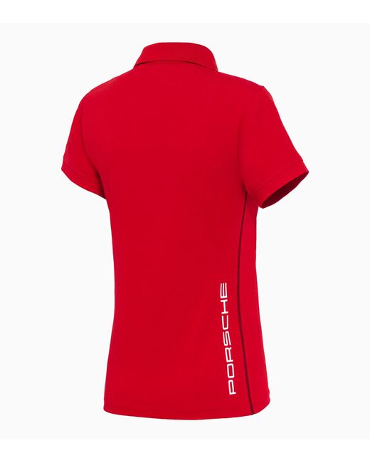 Porsche Lifestyle Red Polo Shirt – Motorsport Fanwear