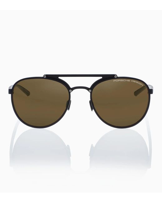 Porsche Design Black Sunglasses Hexagon #5