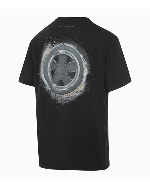 Porsche Lifestyle Black Porsche Turbo Graphic T-Shirt – Porsche Legacy X Puma for men