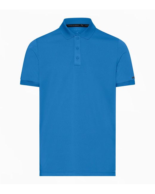 Porsche Design Blue Polo Shirt With Uv Protection for men