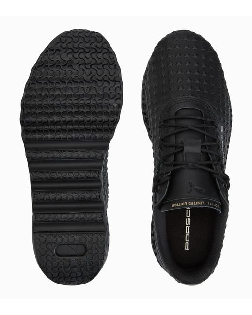 Porsche Lifestyle Black Xetic V Pepita Sneakers for men