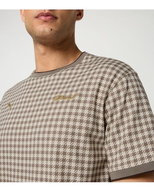 Porsche Lifestyle White Pepita Lifestyle T-Shirt – Porsche Legacy X Puma for men