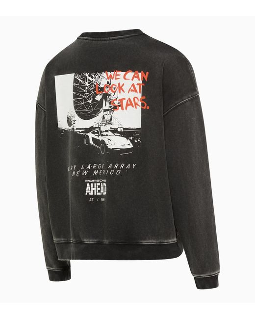 Porsche Lifestyle Black Ahead Jumper