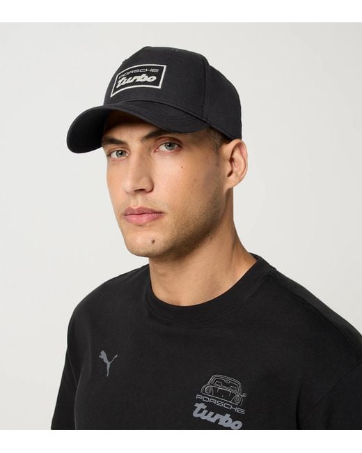 Porsche Lifestyle Black Porsche Turbo Baseball Cap – Porsche Legacy X Puma