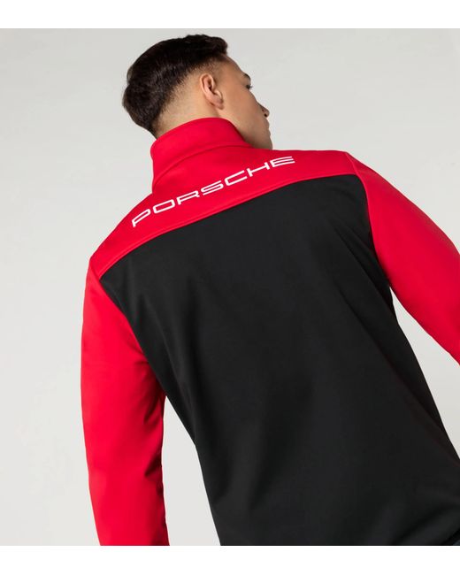 Porsche Lifestyle Red Softshell Jacket– Porsche Motorsport