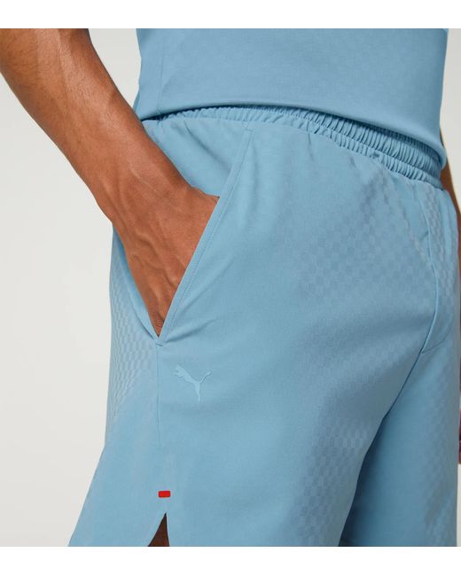 Porsche Design Blue Sport-Tex Swim Shorts for men