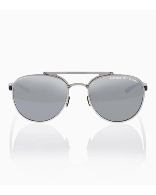 Porsche Design Metallic Sunglasses Hexagon #5