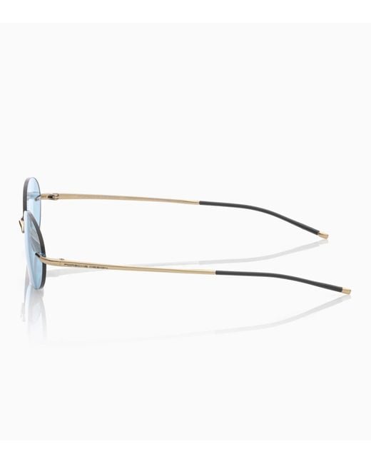 Porsche Design Blue Sunglasses Liquid Titanium #7