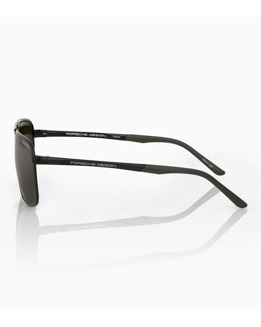 Porsche Design Black Sunglasses Flowing Titanium #1 for men