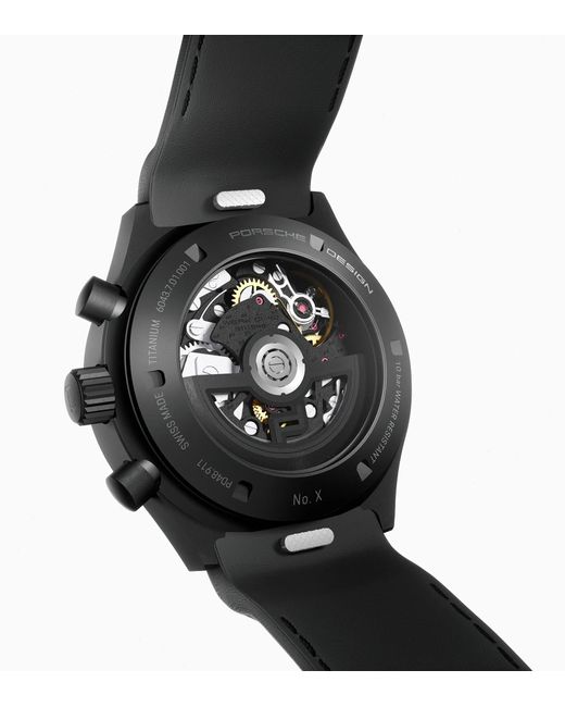 Porsche Design Black Chronograph 1 – All Numbered Edition With Leather Strap