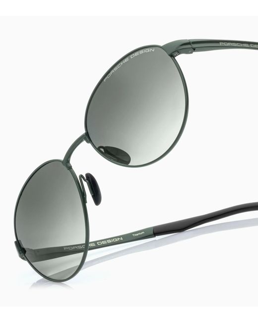 Porsche Design Metallic Sunglasses Flowing Titanium #2