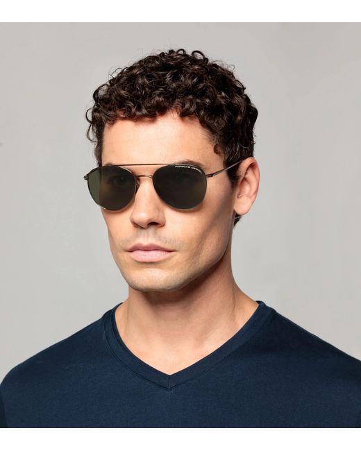 Porsche Design Multicolor Sunglasses Liquid Titanium #2