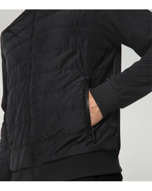 Porsche Design Black Hybrid Cardigan for men