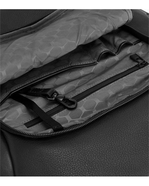 Porsche Design Black Roadster Leather Backpack