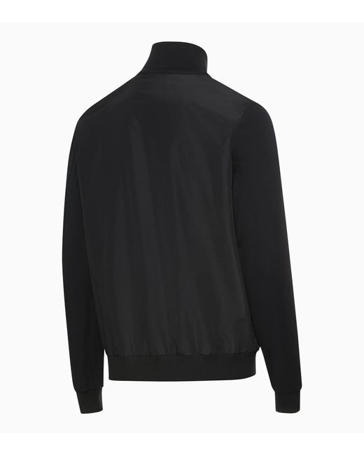 Porsche Design Black Hybrid Cardigan for men