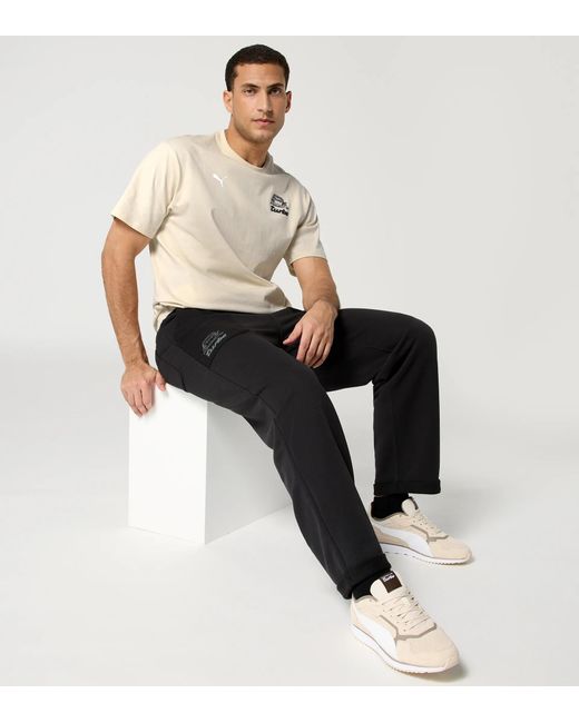Porsche Lifestyle White Porsche Turbo Graphic T-Shirt – Porsche Legacy X Puma for men
