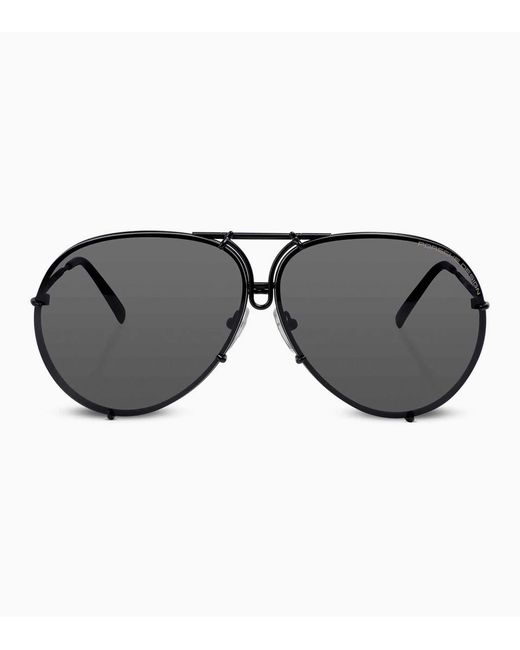 Porsche Design Black Sunglasses Iconic Aviator #1