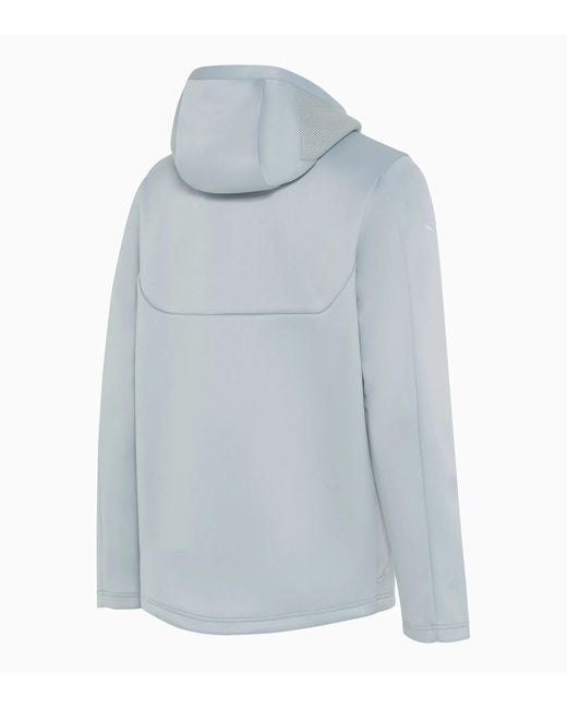 Porsche Design Blue Hooded Tracksuit Jacket for men