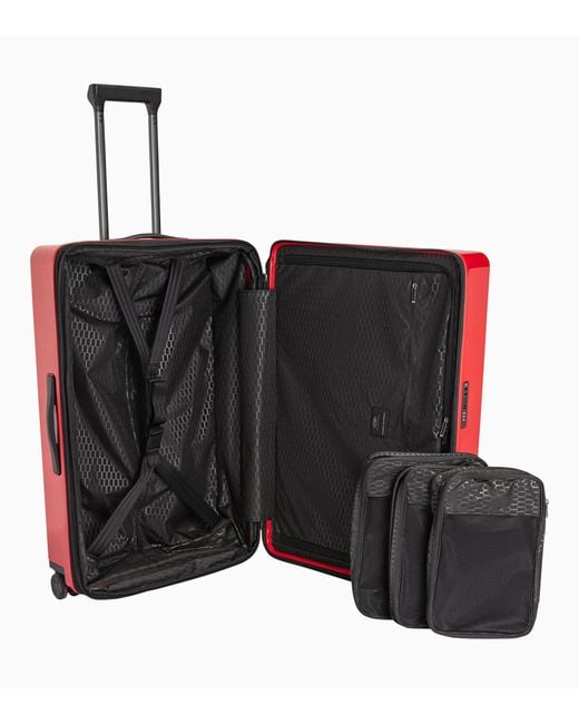 Porsche Design Red Roadster Hardcase Trolley